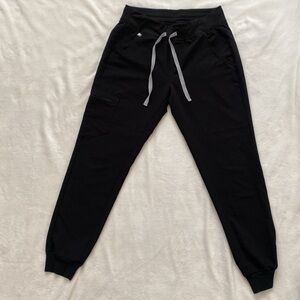 Black S Figs scrub bottoms